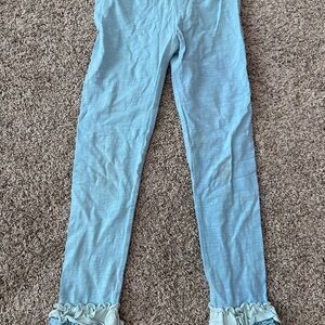Matilda Jane Light Blue Ruffle Leggings